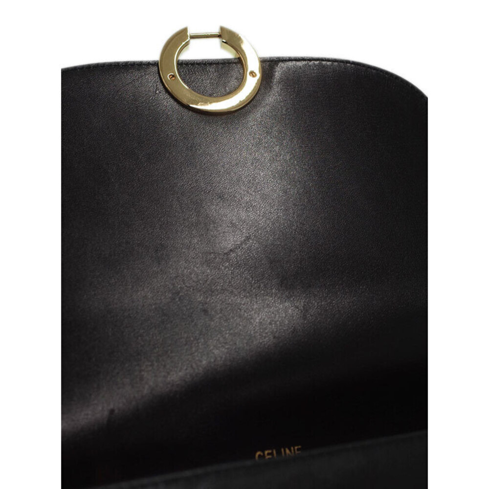 Celine Horse Carriage shoulder bag black leather - Picture 5 of 9
